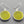 Load image into Gallery viewer, Large circle seaglass earring - lime
