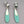 Load image into Gallery viewer, Silver &amp; copper patina long teardrop earring - Makers &amp; Providers
