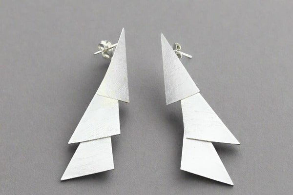 Asteria earring stud - silver - Makers & Providers