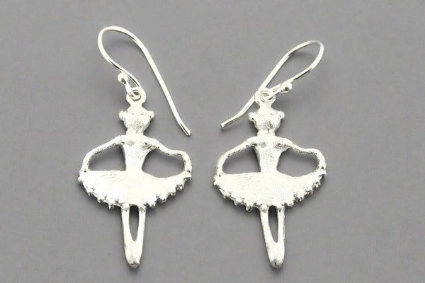 Ballerina earring - silver - Makers & Providers