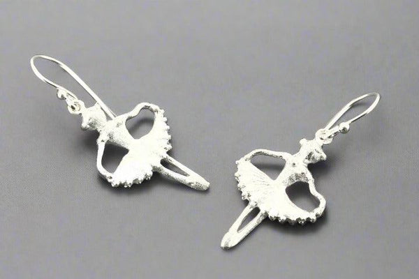 Ballerina earring - silver - Makers & Providers