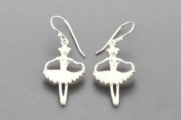 Ballerina earring - silver - Makers & Providers