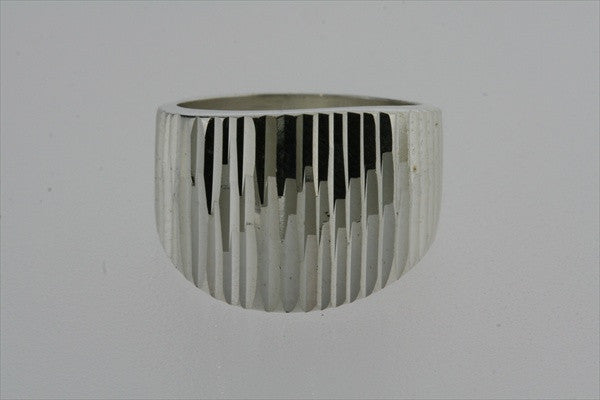 diamond stripe signet ring - Makers & Providers