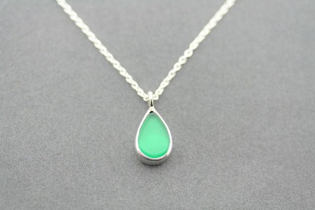 Green hot sale onyx pendant