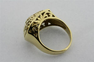 high regal ring - brass - Makers & Providers