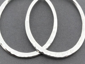 sterling silver hoop earring