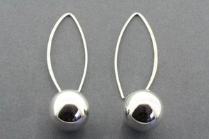 long drop ball earring - Makers & Providers