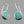 Load image into Gallery viewer, turquoise insert disc earring - sterling silver - Makers &amp; Providers
