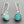 Load image into Gallery viewer, turquoise insert disc earring - sterling silver - Makers &amp; Providers
