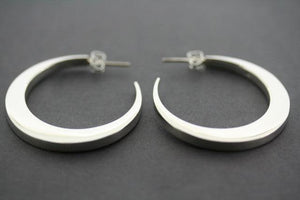 Eclipse stud - sterling silver - Makers & Providers