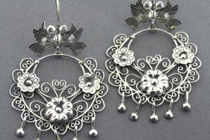 Frida earring 4 - sterling silver - Makers & Providers