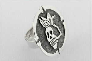 La Calavera Catrina ring - sterling silver - Makers & Providers