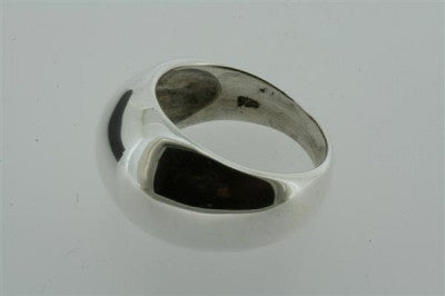 Narrow bubble ring - sterling silver - Makers & Providers