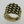 Load image into Gallery viewer, small &amp; large beaded ring - brass - Makers &amp; Providers
