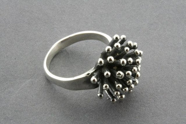 oxidized coral ring - Makers & Providers