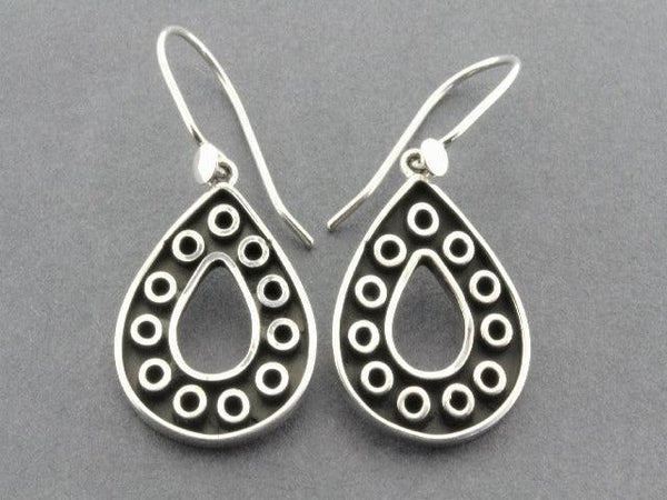 sterling silver drop earring