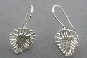 feathered heart earring - Makers & Providers