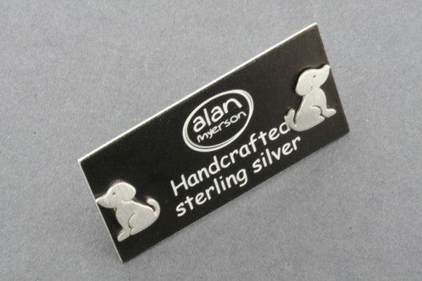 puppy stud - sterling silver - Makers & Providers