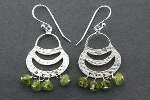 peridot basket earring - Makers & Providers