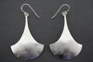 curved shield earring - Makers & Providers