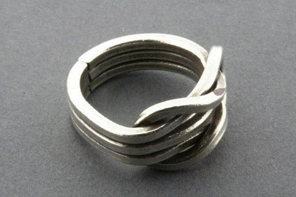 heavy infinity knot ring - Makers & Providers